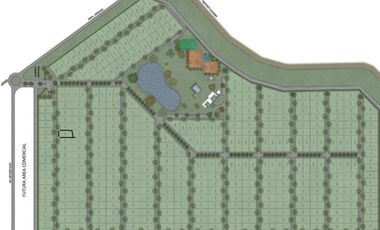 Terreno en venta barrio privado La Finca I Funes lote 097 frente norte