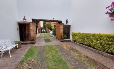 Renta de loft amueblado con jardín dentro de San Ángel Inn Álvaro Obregón CDMX