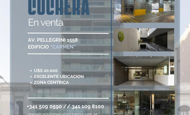 Cochera en venta en Centro, Rosario
