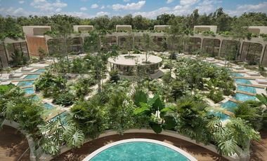 Villa lujosa de 3 habitaciones en venta en Tulum con entrega inmediata | Rooftop, alberca y gym