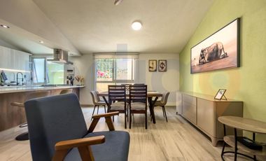 Departamento amueblado en Renta en Villas del Parque