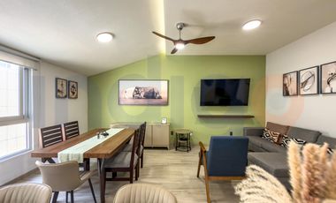 Departamento amueblado en Renta en Villas del Parque