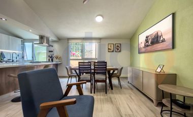 Departamento amueblado en Renta en Villas del Parque