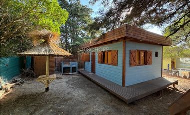 EN VENTA DOS CABAÑAS DE 2 AMBIENTES CADA UNA, MAR AZUL