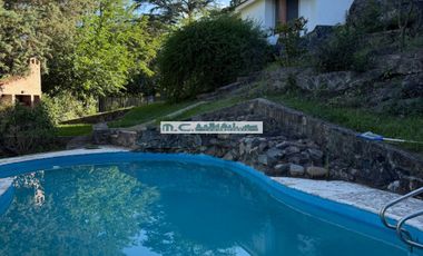 V201. TALA HUASI. ENCANTADORA CASA EXC.VISTA C/PILETA+GALERIA Y PARQUE