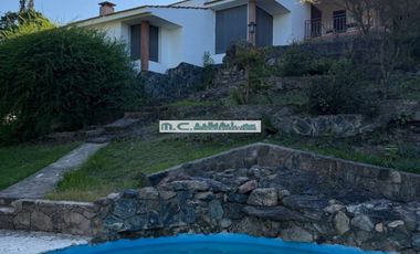 V201. TALA HUASI. ENCANTADORA CASA EXC.VISTA C/PILETA+GALERIA Y PARQUE