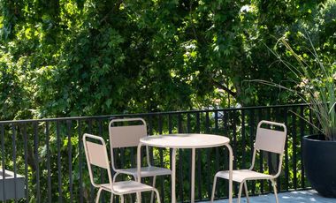 Tigre 2 ambientes con balcon terraza y parrilla, amenities