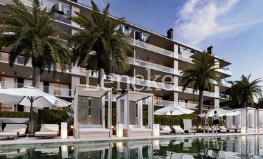 Venta en obra financiada, departamento de 2 dormitorios con jardin exclusivo en Albanueva