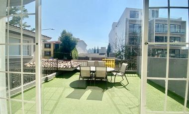 Excelente casa En calle cerrada en renta en Tecamachalco