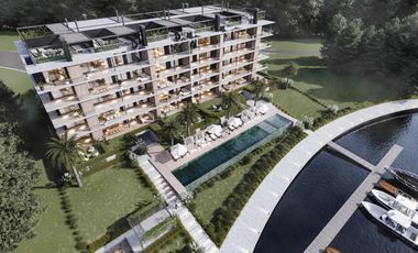 Albanueva, departamento 2 dormitorios con jardin exclusivo, venta en obra financiada, posible amarra