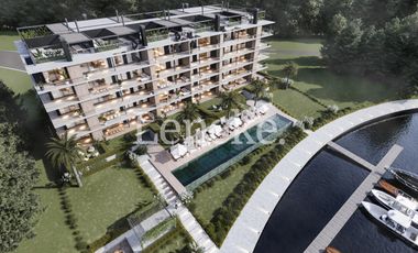 Albanueva, departamento 2 dormitorios con jardin exclusivo, venta en obra financiada, posible amarra