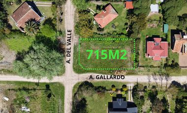 Terreno de 715 m2 Mar Chiquita a 200mts de la playa