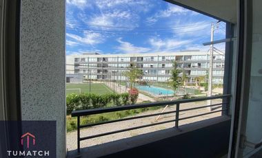 Depto Venta 2D1B1E1b pasos Metro Quilicura Cancha de Futbol