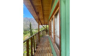 Refugio a pasos del rio y naturaleza