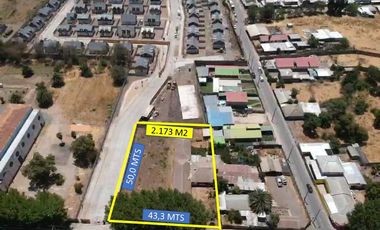 SE VENDE TERRENO EN CALLE BALMACEDA 841 SAN JAVIER