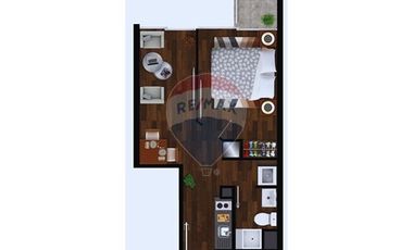 Departamento nuevo  Un dormitorio un baño!