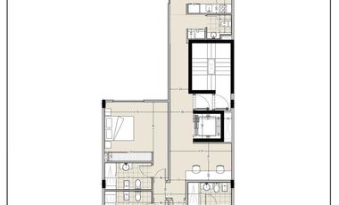 Venta Piso Completo mas terraza privada, Melo 3052.