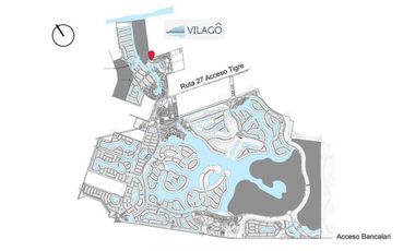 Depto Venta VILAGO 3 AMB C/B.TERRAZA C/COCHERA Y BAULERA - al RIO - NORDELTA.