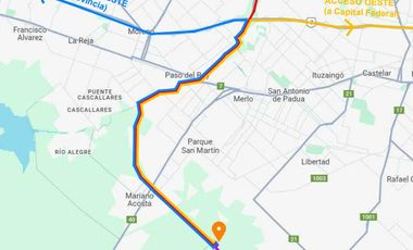 Campo en Venta - Buen Ayre sobre  Autopista Pte. Perón y Av. Patricios- Total o Fracciones