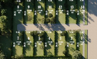 Lote en Barrio cerrado y abierto