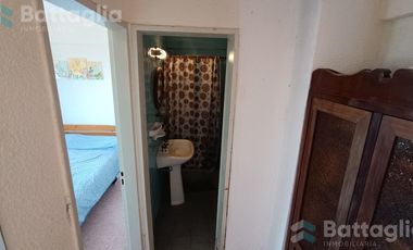 Departamento dos ambientes en chiozza c/vista al mar y gas natural