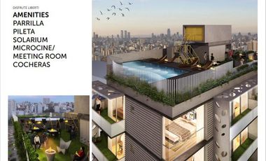 BARRACAS- HERMOSO 2 AMBIENTES DE 54M2 EN EMPRENDIMIENTO CON AMENITIES UNICO EN EL BARRIO-VENTA