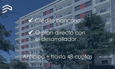 Departamento 1 dormitorio. A Estrenar. Edificio Paseo Gallesio, Zárate Centro