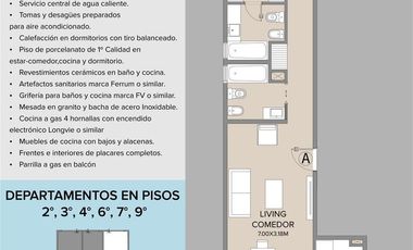 Departamento 4 ambientes en pozo en Lanús Este