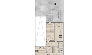 Departamento 4 ambientes en pozo en Lanús Este