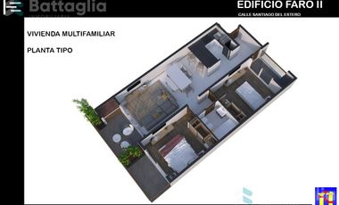 Departamento de categoría excelente ubicación