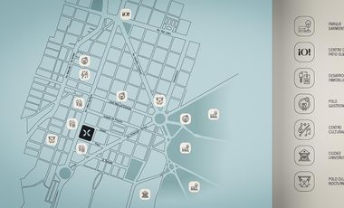 Departamento en Venta de 1 Dormitorio - Nueva Córdoba