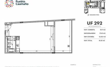 Departamento 1 o 2 amb a estrenar