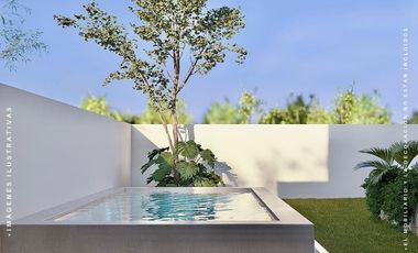 Casa Alaia en Preventa dentro privada zona conkal Merida con tres recamaras
