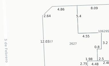 Local en 25 de Mayo y 3 de Febrero