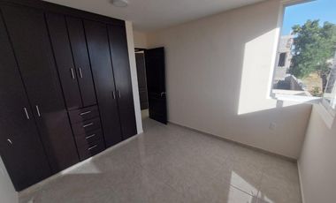 Casa en venta con tres habitaciones y terraza en Miraflores, Tlaxcala