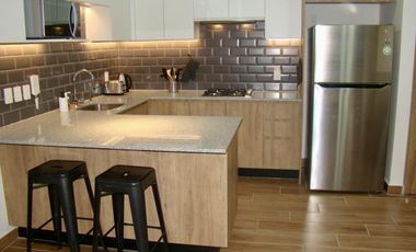 ¡A estrenar departamento amueblado a 1/2 cuadra de Chapultepec!, planta baja, 2 recámaras