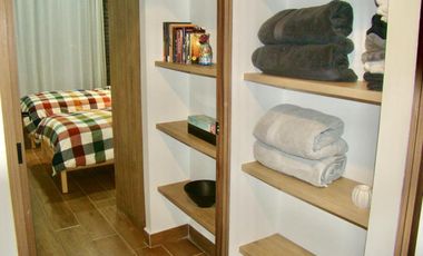 ¡A estrenar departamento amueblado a 1/2 cuadra de Chapultepec!, planta baja, 2 recámaras