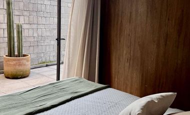 ¡A estrenar departamento amueblado a 1/2 cuadra de Chapultepec!, planta baja, 2 recámaras