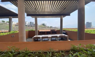 Departamento en RENTA Amueblado T. cantera San Jeronimo Monterrey