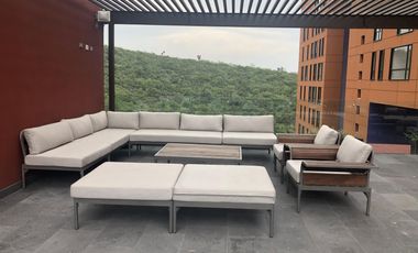 Departamento en RENTA Amueblado T. cantera San Jeronimo Monterrey