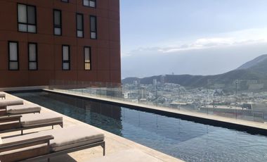 Departamento en RENTA Amueblado T. cantera San Jeronimo Monterrey