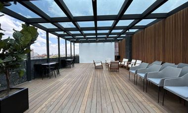 Loft amueblado en renta en Roma Norte