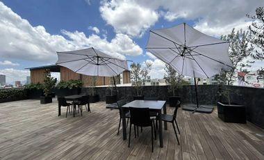 Loft amueblado en renta en Roma Norte