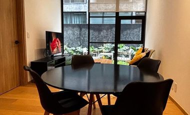Loft amueblado en renta en Roma Norte