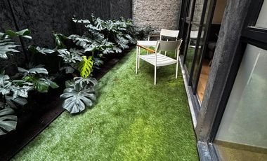 Loft amueblado en renta en Roma Norte