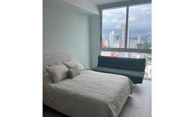 ALQUILER EN OBARRIO AMOBLADO APARTAMENTO CON VISTA A LA CIUDAD