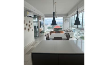 ALQUILER EN OBARRIO AMOBLADO APARTAMENTO CON VISTA A LA CIUDAD