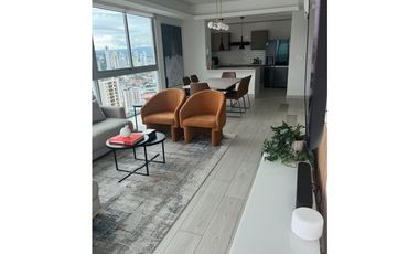 ALQUILER EN OBARRIO AMOBLADO APARTAMENTO CON VISTA A LA CIUDAD