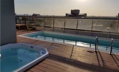 VENTA DPTO 3 AMB FRENTE C/BALCÓN, COCH, BAUL, GIM, PISCINA, QUINCHO.