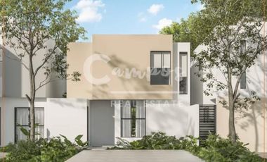 Casa de 2 pisos, 3 recamaras en privada en Conkal Yucatan  Entrega abril 2026